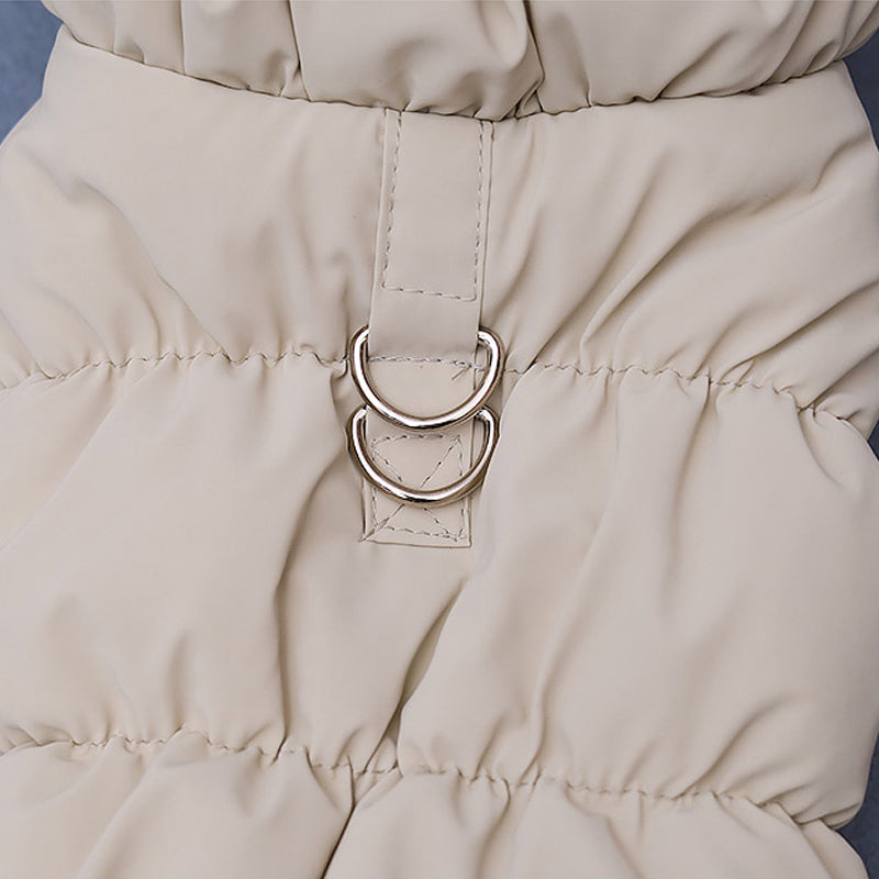 Warme Winterjacke für kleine Hunde und Katzen.