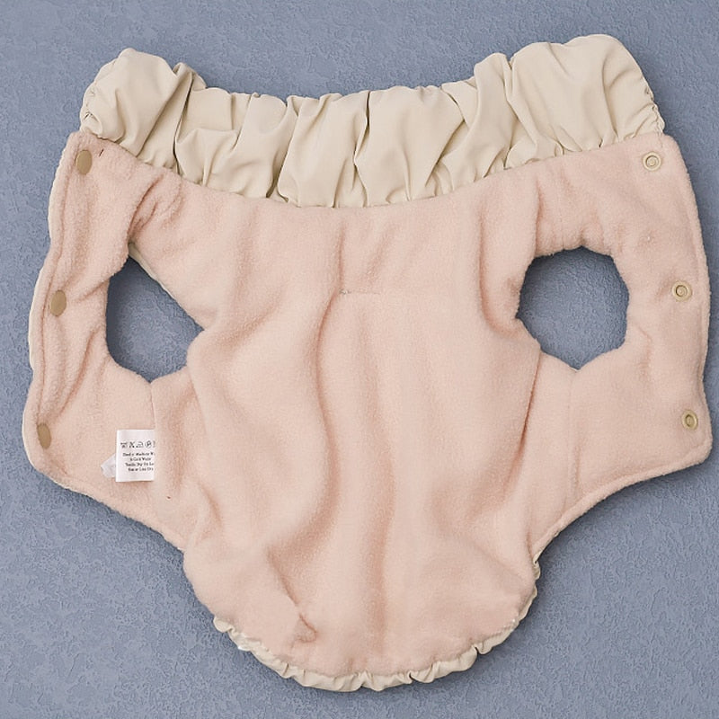 Warme Winterjacke für kleine Hunde und Katzen.