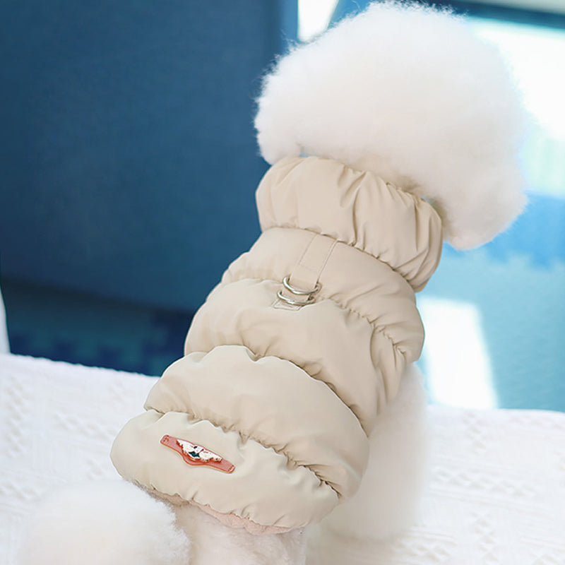 Warme Winterjacke für kleine Hunde und Katzen.